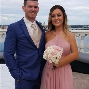 Bridesmaid dress Mauve pink